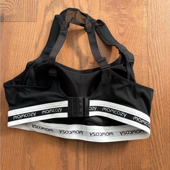 Momcozy Black Sports Bra - Picture 2 of 3